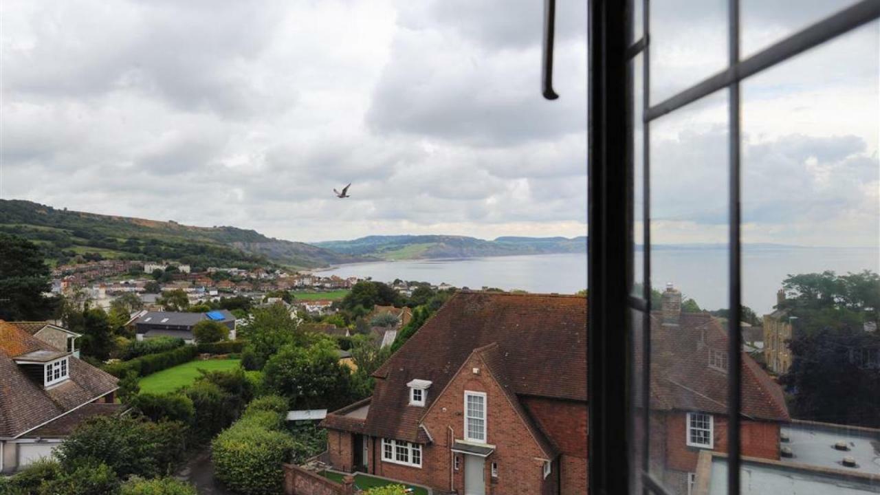 Ferienwohnung 6 Coram Tower Lyme Regis Exterior foto